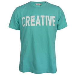 Men  Scripted Short Sleeve T-Shirt - Green/White - Tonopreko