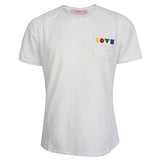 MEN Round Neck Short Sleeve T-Shirt - White - Tonopreko