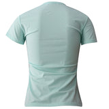 WOMEN Round Neck Short Sleeve T-Shirt - Light Blue - Tonopreko