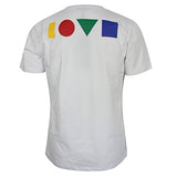 MEN Round Neck Short Sleeve T-Shirt - White - Tonopreko