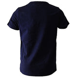 kidz  Round Neck Short Sleeve T-Shirt - Dark Blue - Tonopreko